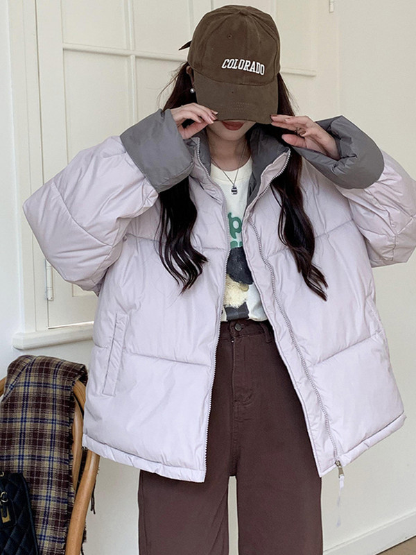 2023, nou, groasă, caldă, parkas, jachetă puf pentru femei, largi ultra ușoară, jachetă din bumbac căptușită, haine, pardesiu pentru femei