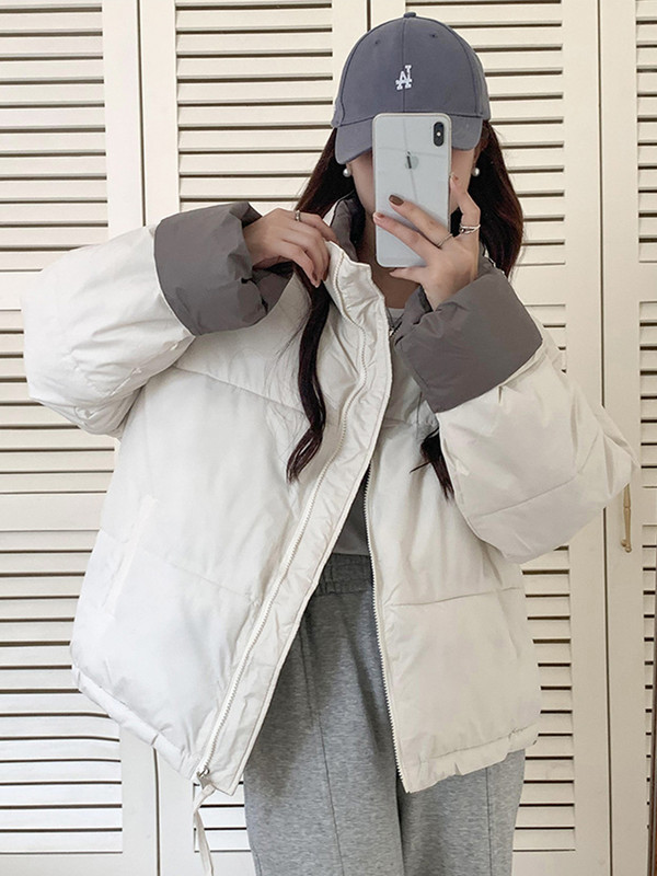 2023, nou, groasă, caldă, parkas, jachetă puf pentru femei, largi ultra ușoară, jachetă din bumbac căptușită, haine, pardesiu pentru femei