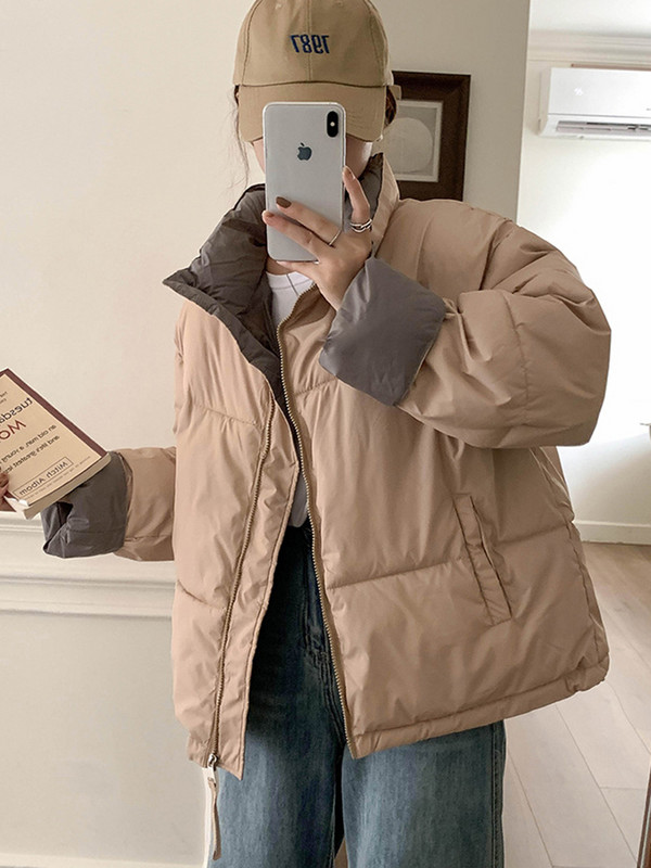 2023, nou, groasă, caldă, parkas, jachetă puf pentru femei, largi ultra ușoară, jachetă din bumbac căptușită, haine, pardesiu pentru femei