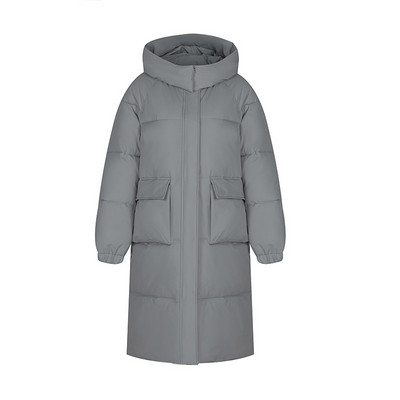 Palton de iarnă pentru femei, toamnă iarnă 2023, noua modă coreeană, parka supradimensionată, ocazională, cu glugă