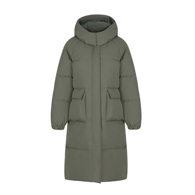 Palton de iarnă pentru femei, toamnă iarnă 2023, noua modă coreeană, parka supradimensionată, ocazională, cu glugă