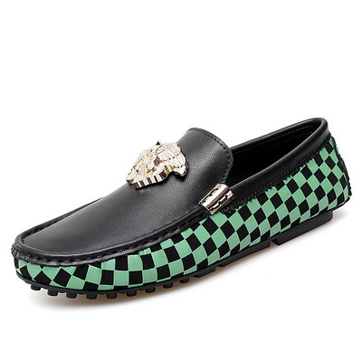 Bărbați de  din Băieți Adolescenți Brand de lux 35 ~ 48 Pantofi de marcă casual pentru bărbați, femei, care conduc bărbați, mocasini, pantofi mocasini