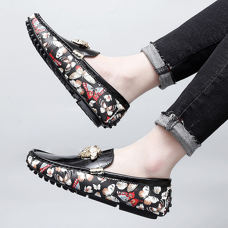 Bărbați de  din Băieți Adolescenți Brand de lux 35 ~ 48 Pantofi de marcă casual pentru bărbați, femei, care conduc bărbați, mocasini, pantofi mocasini