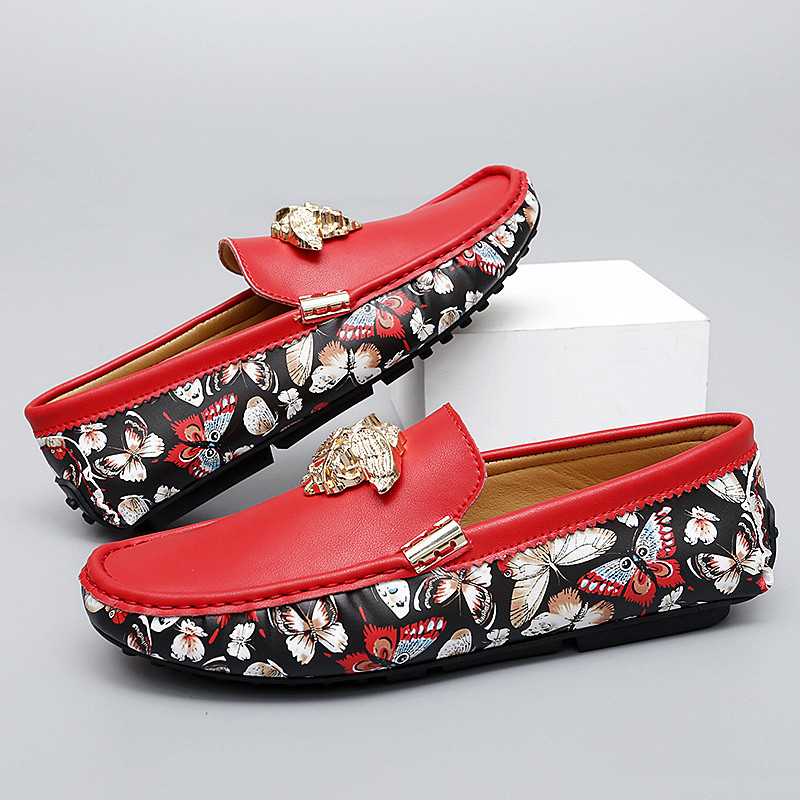 Bărbați de  din Băieți Adolescenți Brand de lux 35 ~ 48 Pantofi de marcă casual pentru bărbați, femei, care conduc bărbați, mocasini, pantofi mocasini