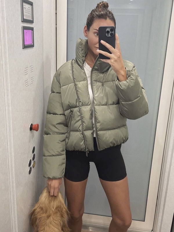 Zimske ženske donje jakne 2023. Ultra lagani topli ležerni kaput Ženska pufer jakna sa samostojećim ovratnikom Ženska parka Kaput