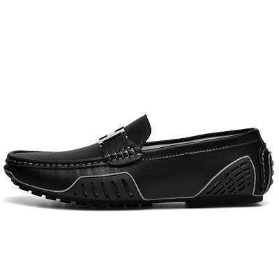 Visokokvalitetne muške ležerne kožne cipele Mokasinke Mekane luksuzne cipele u obliku graška Zelene  muške ravne cipele za vožnju