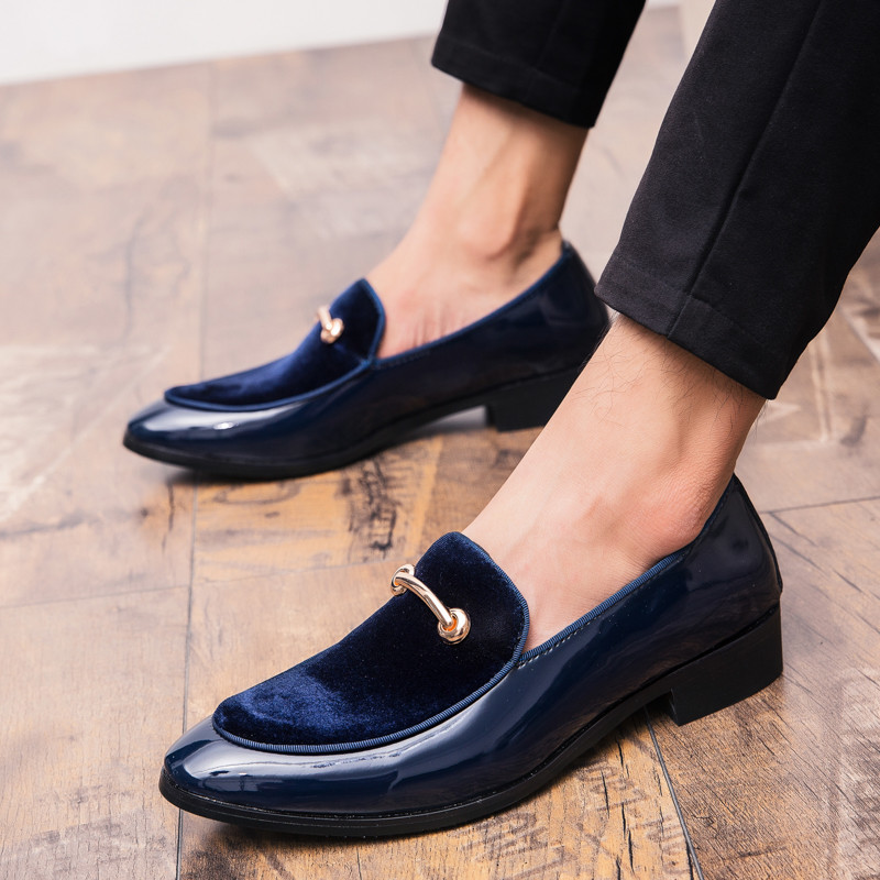 Noua pantofi de rochie pentru barbati Shadow din piele lacuita pantofi de mire de moda de lux pantofi de nunta barbati de lux in stil italian pantofi oxford marime mare 48