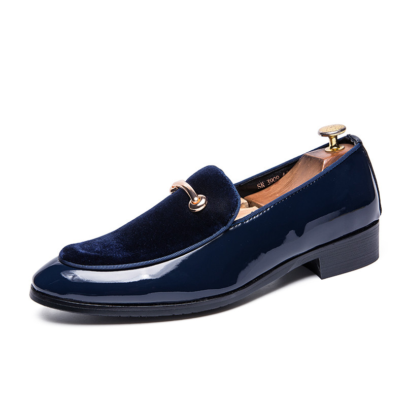 Noua pantofi de rochie pentru barbati Shadow din piele lacuita pantofi de mire de moda de lux pantofi de nunta barbati de lux in stil italian pantofi oxford marime mare 48