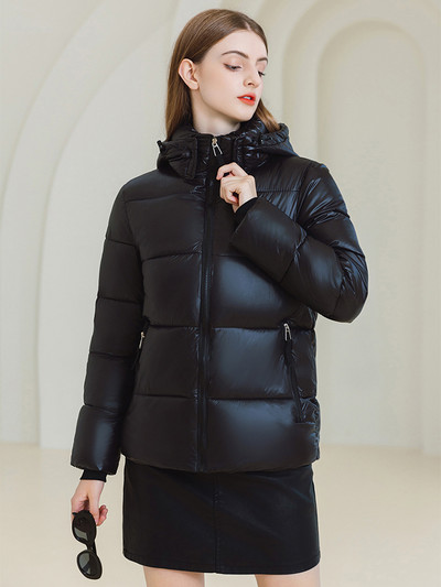 Jachete de puf pentru femei de iarnă 2023, jachetă puf pentru femei, ultra ușoară, caldă, ocazională, pardesiu căptușit din bumbac, îmbrăcăminte caldă