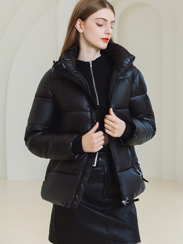 Jachete de puf pentru femei de iarnă 2023, jachetă puf pentru femei, ultra ușoară, caldă, ocazională, pardesiu căptușit din bumbac, îmbrăcăminte caldă