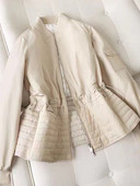 2023, haină ocazională, caldă, ultra ușoară, pentru femei, jachetă puf pentru femei, subțire, cu șnur, îmbrăcăminte exterioară elegantă