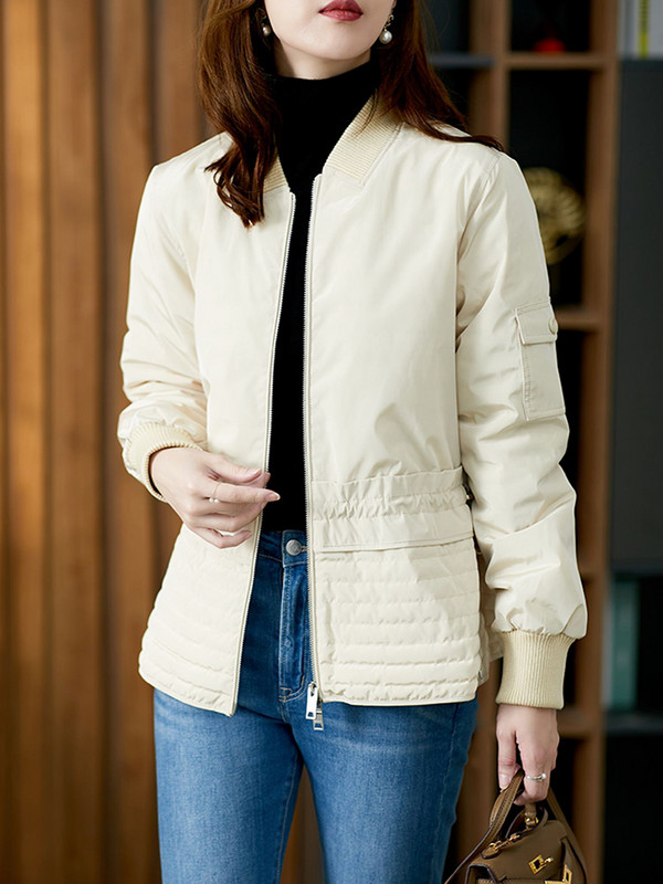 2023, haină ocazională, caldă, ultra ușoară, pentru femei, jachetă puf pentru femei, subțire, cu șnur, îmbrăcăminte exterioară elegantă