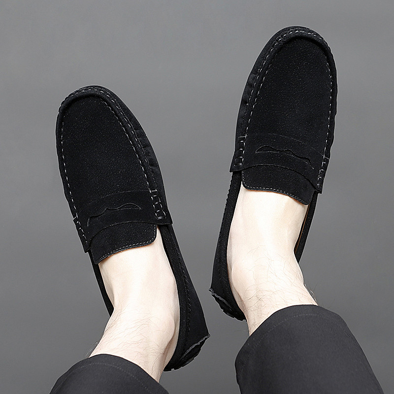 Dizaineris Mada Vyriški Moterys Vairavimas Prabangiai Laivu Vyriški Žirniai Užsegama suknelė Mokasinai Laisvalaikio odiniai batai Vyriška avalynė