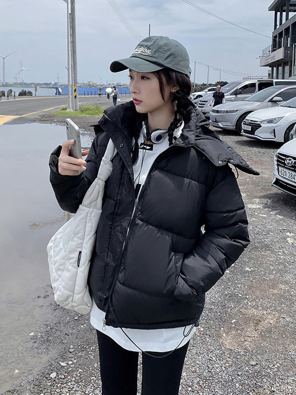2023. Nove ženske parke Jakne s kapuljačom, topli topli pamučno podstavljeni kaputi Ženska odjeća Jesen Zima Vanjska odjeća Kratka jakna Kaput