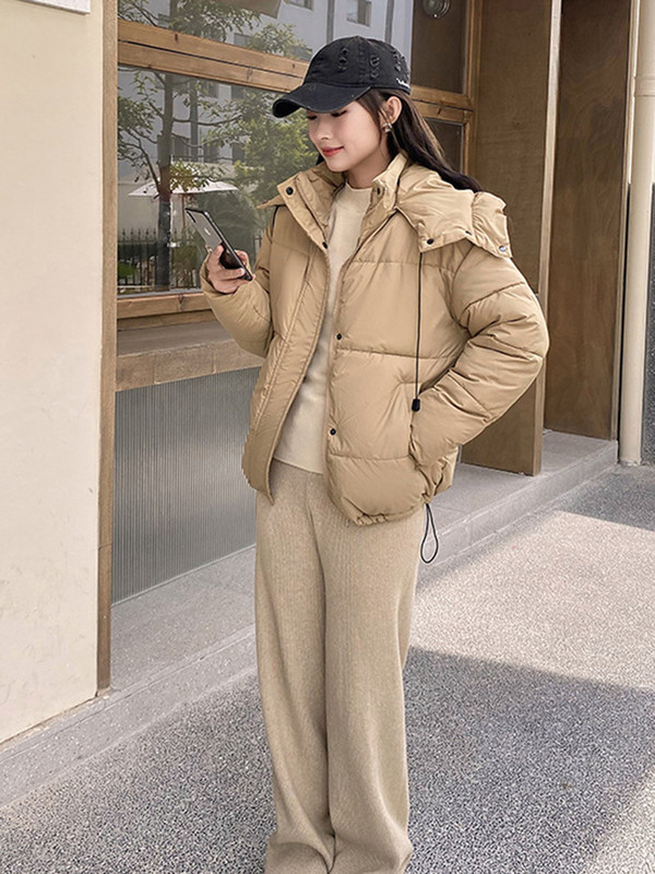 2023. Nove ženske parke Jakne s kapuljačom, topli topli pamučno podstavljeni kaputi Ženska odjeća Jesen Zima Vanjska odjeća Kratka jakna Kaput