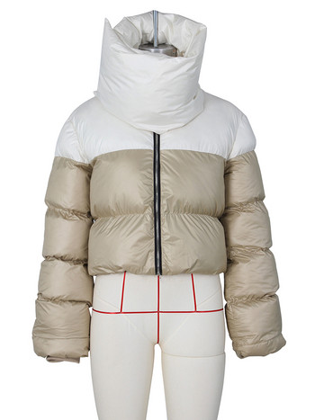 Зимни дамски якета с пух 2023 г. Топло ежедневно палто Дамско пухено яке Голяма парка Модно удебелено ветроустойчиво връхно облекло