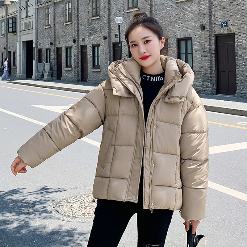 Zimske ženske donje jakne 2023. Parka s uzicom Topla ležerna pamučno podstavljena jakna Ženska pufer jakna Parka s kapuljačom Kaput