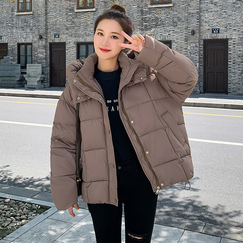 Zimske ženske donje jakne 2023. Parka s uzicom Topla ležerna pamučno podstavljena jakna Ženska pufer jakna Parka s kapuljačom Kaput