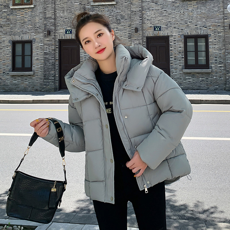 Zimske ženske donje jakne 2023. Parka s uzicom Topla ležerna pamučno podstavljena jakna Ženska pufer jakna Parka s kapuljačom Kaput