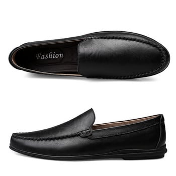 Ανδρικά παπούτσια casual ανοιξιάτικα loafers κλασική μαύρη πλατφόρμα παπουτσιών ανδρική νεανική τάση οδήγησης slip-on παπούτσια για άνδρες