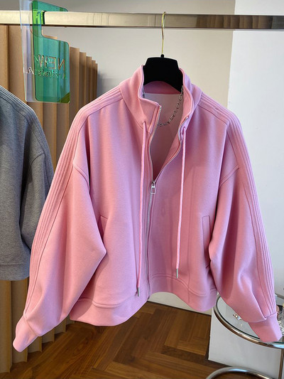 2023 Ženske jakne Labavi jesenski Y2k kaput Ženska prevelika bomber jakna Bf Harajuku Outwear Podstavljena ženska ulična odjeća