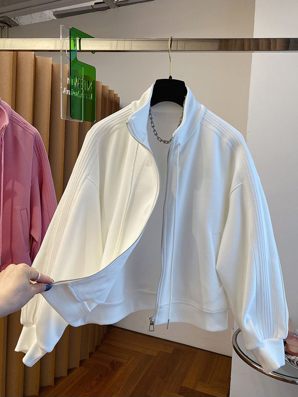 2023 Ženske jakne Labavi jesenski Y2k kaput Ženska prevelika bomber jakna Bf Harajuku Outwear Podstavljena ženska ulična odjeća