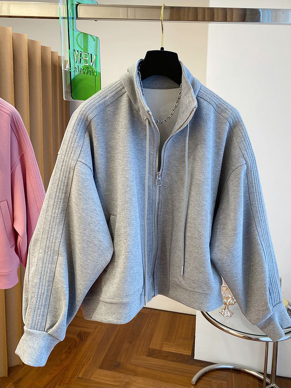 2023 Ženske jakne Labavi jesenski Y2k kaput Ženska prevelika bomber jakna Bf Harajuku Outwear Podstavljena ženska ulična odjeća