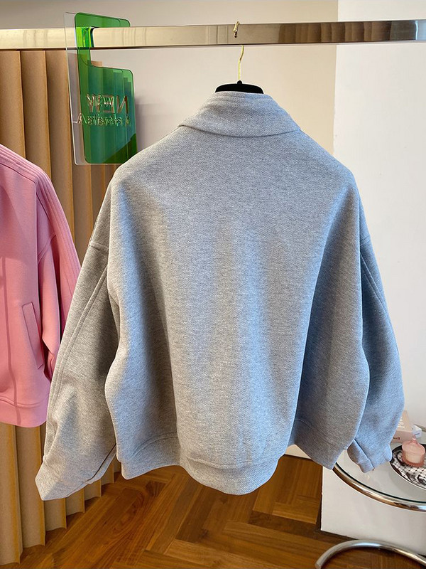 2023 Ženske jakne Labavi jesenski Y2k kaput Ženska prevelika bomber jakna Bf Harajuku Outwear Podstavljena ženska ulična odjeća