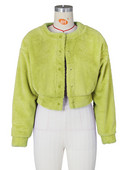 Zimska Y2K korejska modna bunda od umjetnog krzna Ženska topla mekana pahuljasta jakna s O-izrezom Ženska ulična odjeća Ležerna gornja odjeća