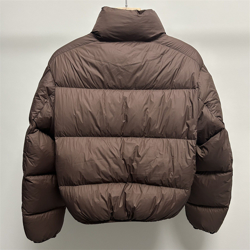 Zimné bavlnené polstrované parky 2023 pre ženy, vintage stojatý golier, krátka dámska prešívaná bunda, ležérny kabát, teplé oblečenie