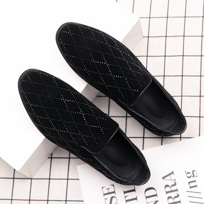 Designer de lux, pantofi Oxford cu coroană din metal, din piele intoarsa, pentru barbati, rochie formala de bal de nunta pentru revenirea la casa Sapatos Tenis Masculino