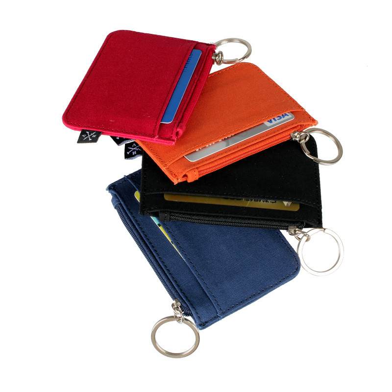 Ženska torbica za kovanice, muška minimalistička platnena torbica s držačem novčanika 4642