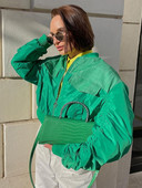 KBAT, toamnă iarnă, jachete de baseball pentru femei, haină de bază supradimensionată, cu fermoar, jachetă bomber largi, îmbrăcăminte pentru femei, jachetă pentru femei