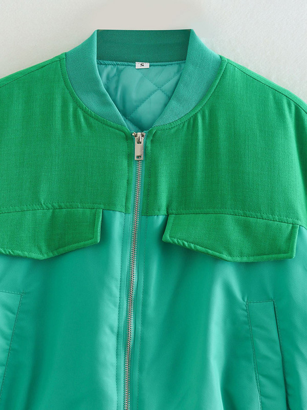 KBAT, toamnă iarnă, jachete de baseball pentru femei, haină de bază supradimensionată, cu fermoar, jachetă bomber largi, îmbrăcăminte pentru femei, jachetă pentru femei