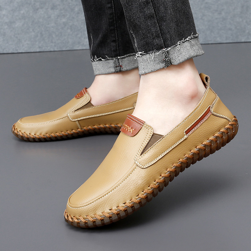Din piele lucrată manual, ocazional, pentru bărbați, pantofi moi, pantofi de design, pantofi confortabili din piele, pentru bărbați, mocasini, mocasini, pantofi de conducere