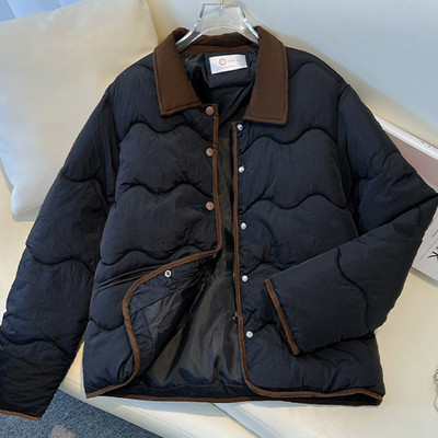 2023 Jachetă scurtă căptușită din bumbac Parka caldă pentru femei Haina coreeană Paltoane de iarnă pentru femei Livrare gratuită Jachetă cu puf pentru femei