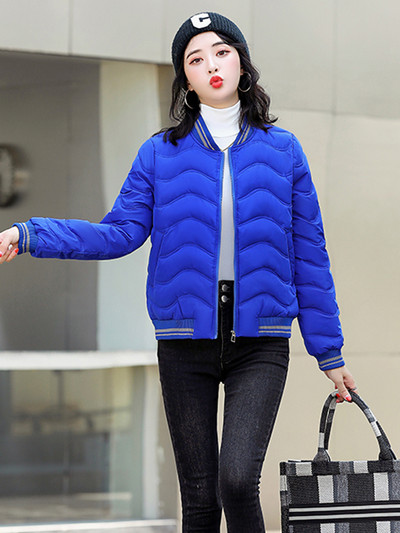 Jachetă de baseball de iarnă 2023, jachetă largi pentru femei, haină de bază parka caldă, jachetă puf pentru femei, îmbrăcăminte capitonată din bumbac ultra ușoară