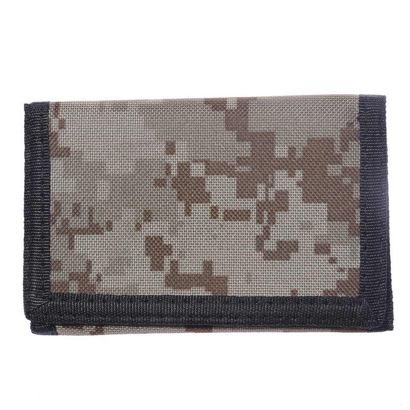 Kamuflažni novčanici Tanki novčanik Trostruki sportski novčanik Platneni novčanici za vanjske prilike s patentnim zatvaračem Putna torbica Držač kartica Pokloni
