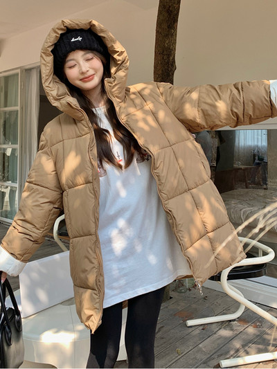 2023 haine noi de iarnă pentru femei parkas supradimensionate cu glugă jachetă căptușită din bumbac jachetă puf îmbrăcăminte exterioară pentru femei pardesiu casual