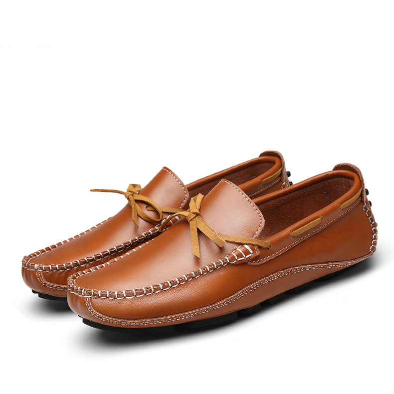 Potpuno nove modne ljetne proljetne muške cipele za vožnju Mokasinke od goveđe kože Prozračne muške ležerne ravne mokasinke Veličina 38-44