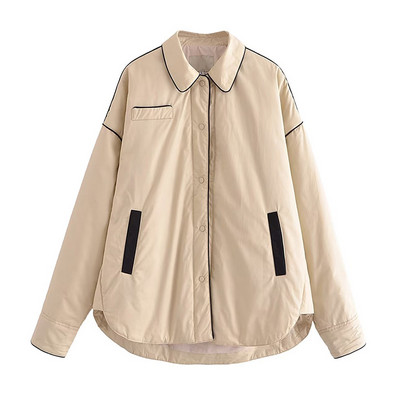 Jachete de puf pentru femei de iarnă 2023, patchwork, ultra ușoară, caldă, ocazională, jachetă puf pentru femei, pardesă supradimensionată, pardesi cu nasturi