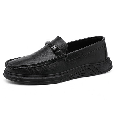 Pantofi noi pentru bărbați, ocazional, ușoare, respirabile, din piele, pantofi pentru bărbați, pantofi plati pentru bărbați, cu talpă moale, pantofi mocasin, birou de afaceri