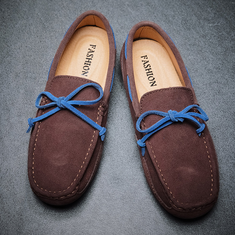 Visokokvalitetne  modne ležerne mokasine od kože Muške čamce Klasične cipele Obuća Muške cipele u obliku graška za vožnju