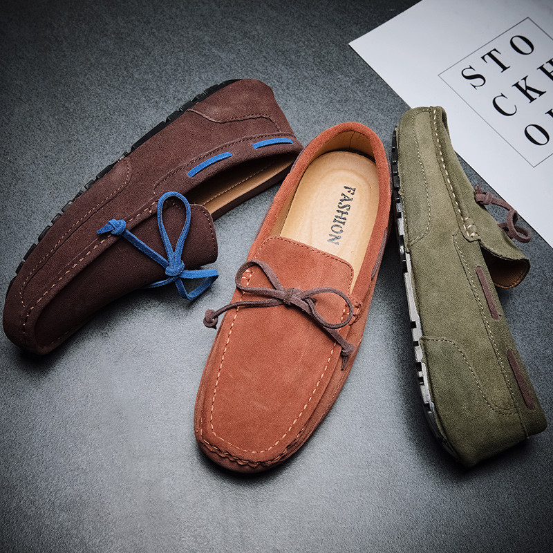 Visokokvalitetne  modne ležerne mokasine od kože Muške čamce Klasične cipele Obuća Muške cipele u obliku graška za vožnju