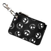 Portofel pentru femei din PU, cu fermoar, pentru identificare, pentru bărbați, ultra-subțire, minimalist, cu buzunar frontal, posetă Suport card 4804