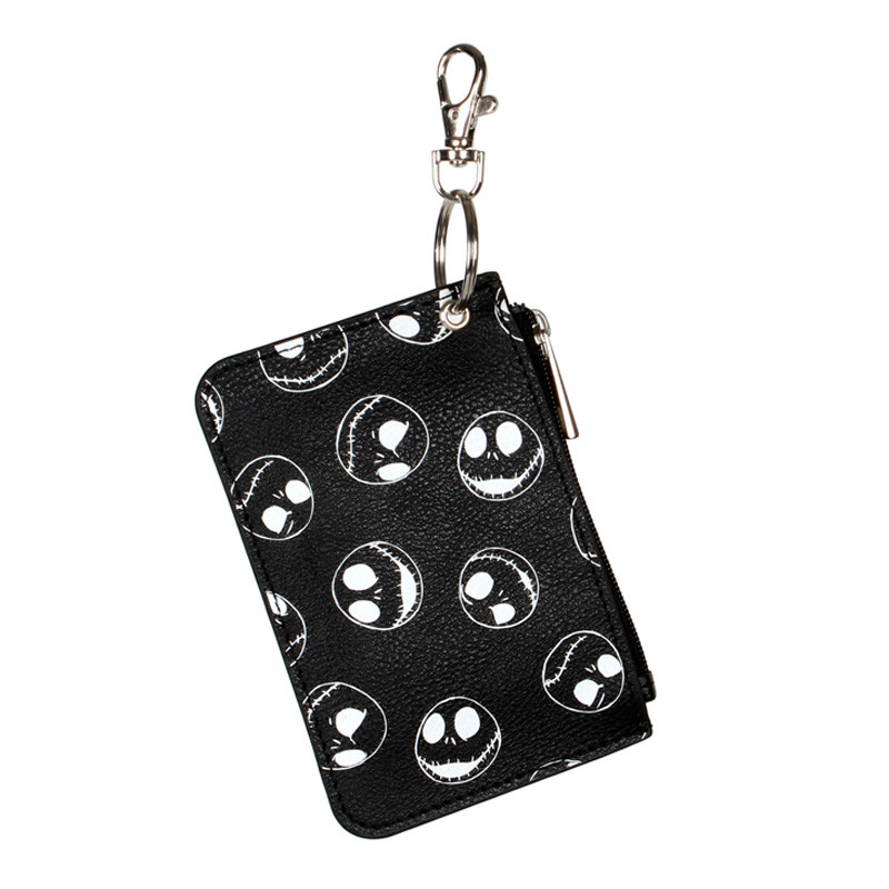 Portofel pentru femei din PU, cu fermoar, pentru identificare, pentru bărbați, ultra-subțire, minimalist, cu buzunar frontal, posetă Suport card 4804