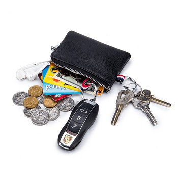 Ανδρικό τσαντάκι με κέρματα Γυναικείο μίνι πορτοφόλι Δερμάτινο φερμουάρ Δίπλωμα οδήγησης Δίπλωμα κλειδιού Θήκη κάρτας Αλλαγή τσαντάκι για άντρες Πορτοφόλι Clutch