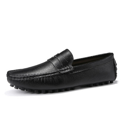 Mocasini pentru bărbați de 38-50, pantofi casual din  mocasini originali de marcă de lux, pantofi de conducere negri pentru bărbați