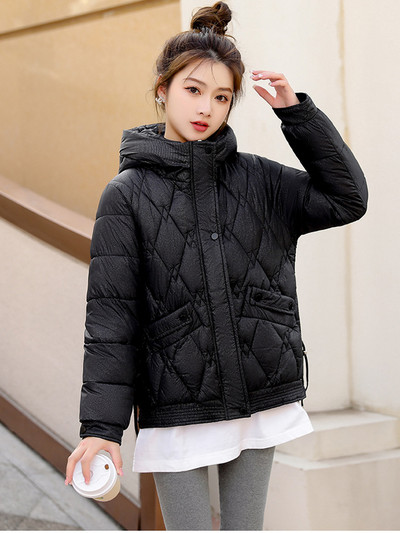Zimska nova puhasta jakna 2023. Kaput Pamučno podstavljene parke Ženska odjeća Pufer jakna s kapuljačom Ležerni kratki kaput Ženska vanjska odjeća