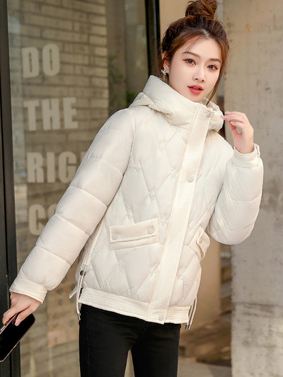 Zimska nova puhasta jakna 2023. Kaput Pamučno podstavljene parke Ženska odjeća Pufer jakna s kapuljačom Ležerni kratki kaput Ženska vanjska odjeća